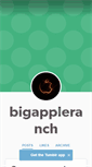 Mobile Screenshot of bigappleranch.tumblr.com