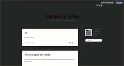 Desktop Screenshot of ninjadefuego.tumblr.com