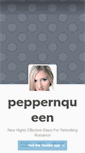 Mobile Screenshot of peppernqueen.tumblr.com