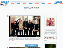 Tablet Screenshot of anggerafajar.tumblr.com