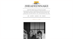 Desktop Screenshot of 2headedsnake.tumblr.com