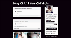 Desktop Screenshot of hornyvirgingirl.tumblr.com