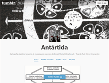 Tablet Screenshot of antartidas.tumblr.com