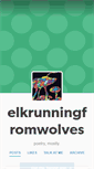 Mobile Screenshot of elkrunningfromwolves.tumblr.com