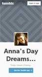 Mobile Screenshot of annasdaydreams.tumblr.com