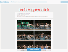 Tablet Screenshot of ambergoesclick.tumblr.com