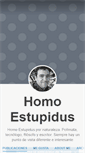 Mobile Screenshot of homoestupidus.tumblr.com