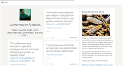Desktop Screenshot of anotado.tumblr.com