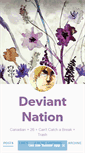 Mobile Screenshot of deviantnation.tumblr.com