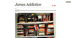 Desktop Screenshot of james-addiction.tumblr.com