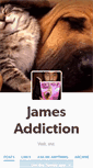 Mobile Screenshot of james-addiction.tumblr.com