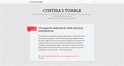 Desktop Screenshot of cynthiayildirim.tumblr.com