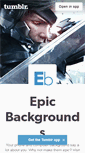 Mobile Screenshot of epicbackgrounds.tumblr.com