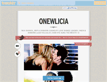 Tablet Screenshot of onewlicia.tumblr.com