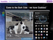 Tablet Screenshot of darksidekitty.tumblr.com