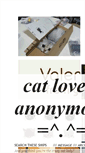Mobile Screenshot of cat-lovers-anonymous.tumblr.com