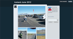 Desktop Screenshot of iceland2012.tumblr.com