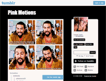 Tablet Screenshot of pinkmotions.tumblr.com