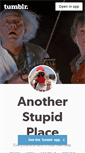 Mobile Screenshot of anotherstupidplace.tumblr.com