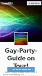 Mobile Screenshot of gaypartyguide.tumblr.com