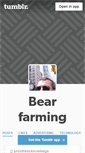 Mobile Screenshot of bearfarming.tumblr.com