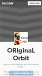 Mobile Screenshot of original-orbit.tumblr.com