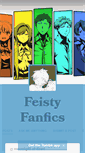 Mobile Screenshot of feistyfanfics.tumblr.com