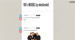 Desktop Screenshot of ninetiesmusikid.tumblr.com