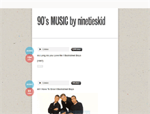 Tablet Screenshot of ninetiesmusikid.tumblr.com