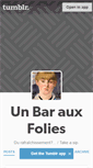 Mobile Screenshot of barauxfolies.tumblr.com