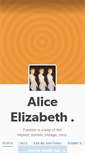 Mobile Screenshot of elizabethaliceeee.tumblr.com