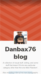 Mobile Screenshot of danbaxter.tumblr.com