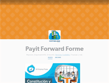 Tablet Screenshot of payitforwardforme.tumblr.com