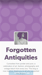 Mobile Screenshot of forgottenantiquities.tumblr.com