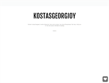 Tablet Screenshot of kostasgeorgioy.tumblr.com