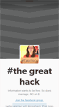 Mobile Screenshot of greathack.tumblr.com
