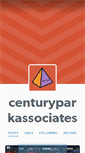 Mobile Screenshot of centuryparkassociates.tumblr.com