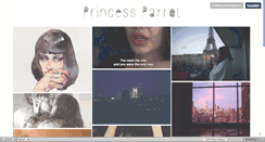 Desktop Screenshot of princessparrot.tumblr.com