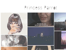 Tablet Screenshot of princessparrot.tumblr.com