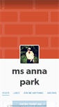 Mobile Screenshot of msannapark.tumblr.com