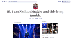 Desktop Screenshot of natemaggio.tumblr.com