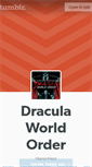 Mobile Screenshot of draculaworldorder.tumblr.com