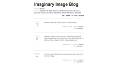 Desktop Screenshot of imaginaryimageblog.tumblr.com