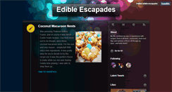 Desktop Screenshot of edible-escapades.tumblr.com