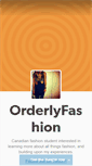 Mobile Screenshot of orderlyfashion.tumblr.com