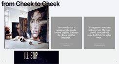 Desktop Screenshot of fromcheektocheek.tumblr.com