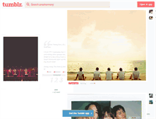 Tablet Screenshot of amaiharmony.tumblr.com