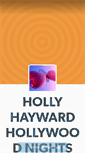 Mobile Screenshot of hollyhaywardhollywoodnights.tumblr.com