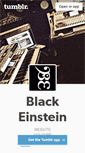 Mobile Screenshot of blackeinstein.tumblr.com