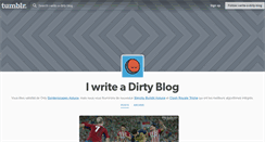 Desktop Screenshot of i-write-a-dirty-blog.tumblr.com